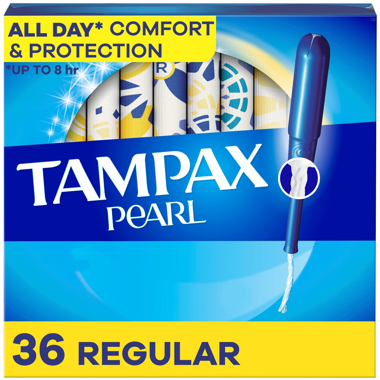 Tampax Pearl Tampons Regular Unscented