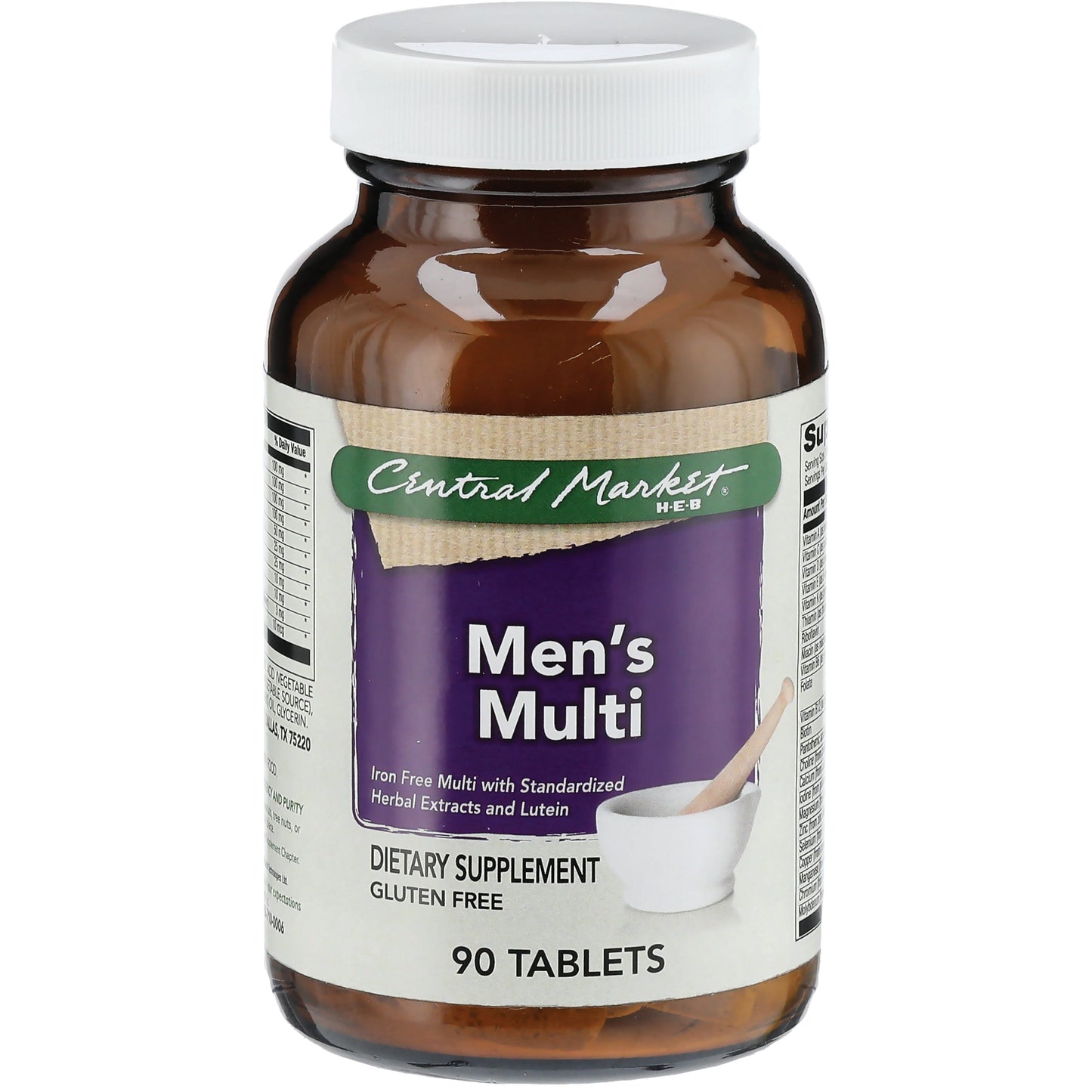 Central Market Men's Iron-Free Multi Tablets