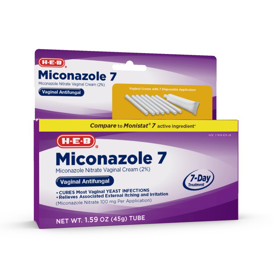 H-E-B Miconazole 7 Day Vaginal Yeast Infection Treatment