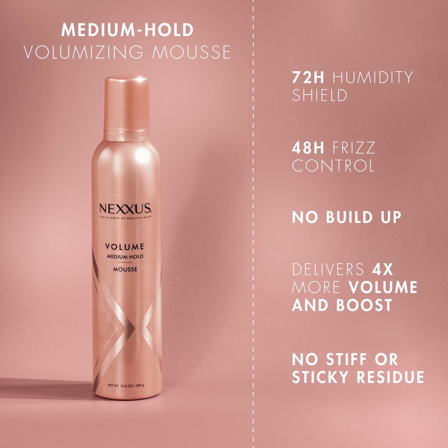 Nexxus Mousse Plus for Volume Volumizing Foam