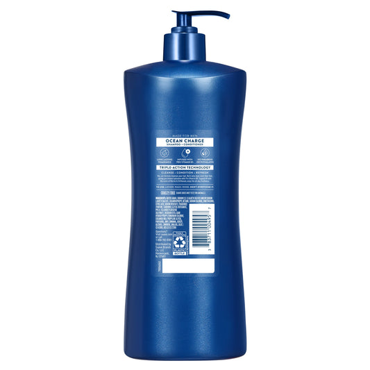 Suave Men 2-in-1 Shampoo & Conditioner - Ocean Charge