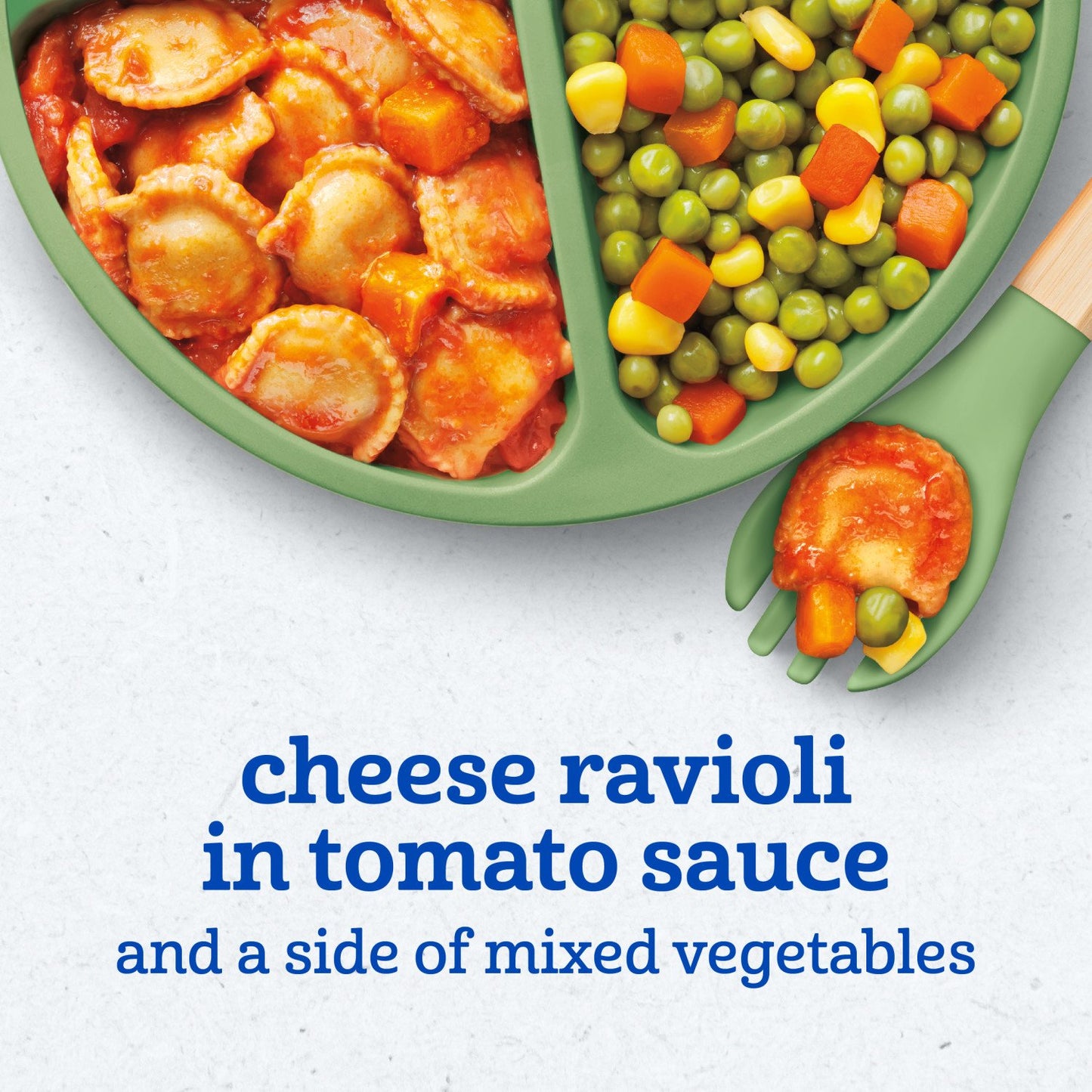 Gerber Mealtime for Toddler - Cheese Ravioli in Tomato Sauce & Mixed Vegetables