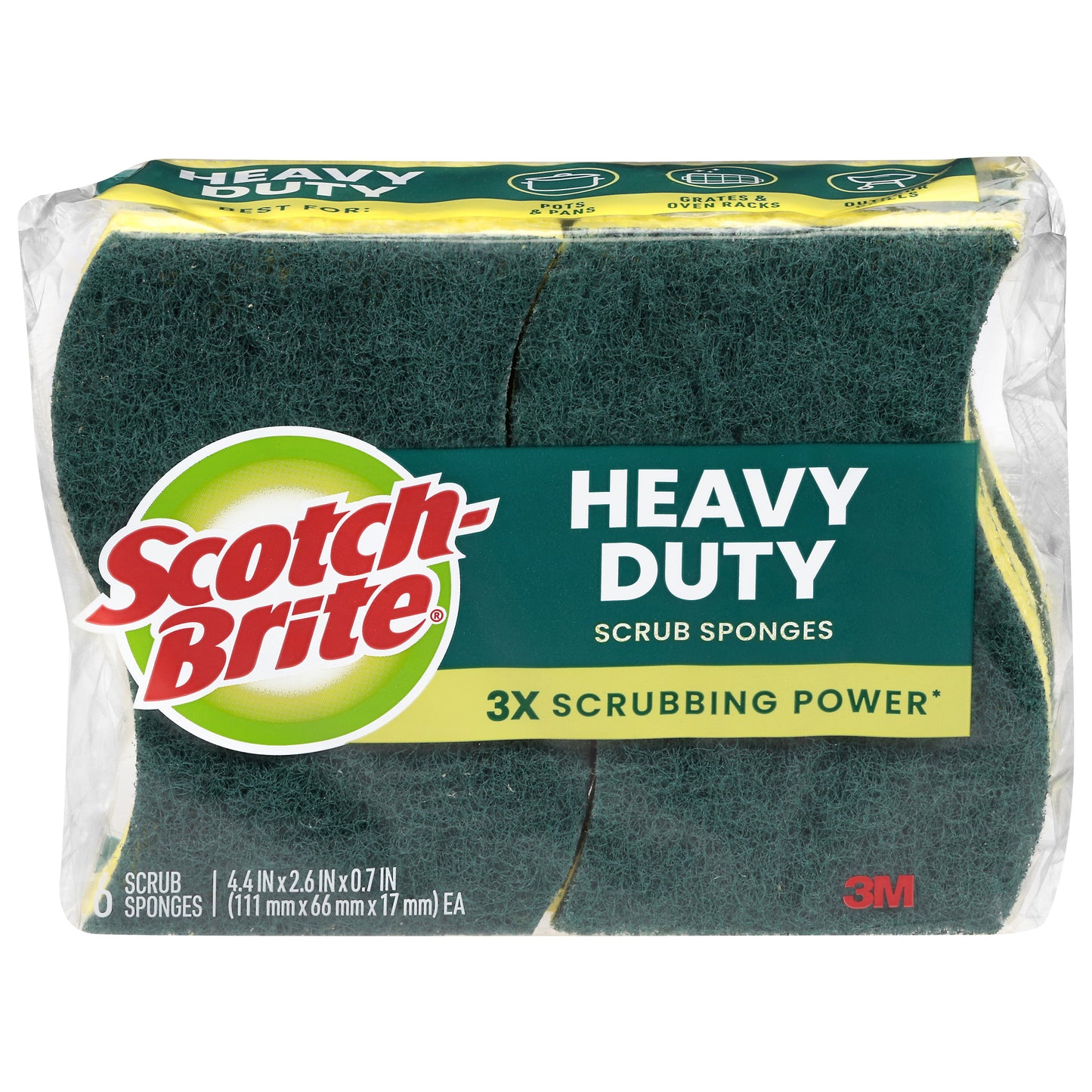 Scotch-Brite Heavy Duty Scrub Sponges