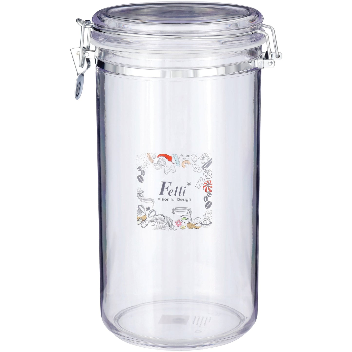 Felli Classic Grace Style Acrylic Storage Canister