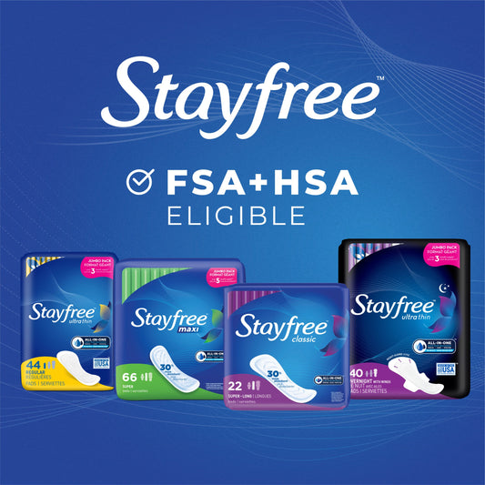 Stayfree Maxi Pads - Super