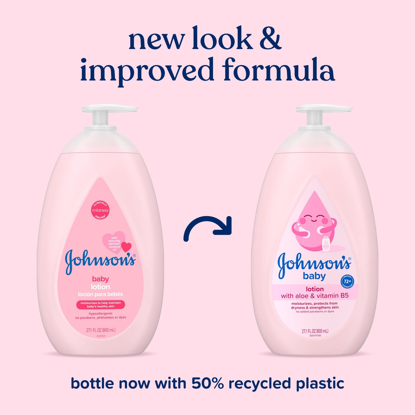 Johnson's Baby Moisturizing Lotion - Coconut Oil & Aloe