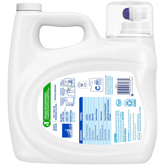 all Liquid Laundry Detergent Free Clear, 94 Loads