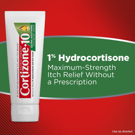 Cortizone 10 Maximum Strength Ultra Soothing Itch Relief Cream
