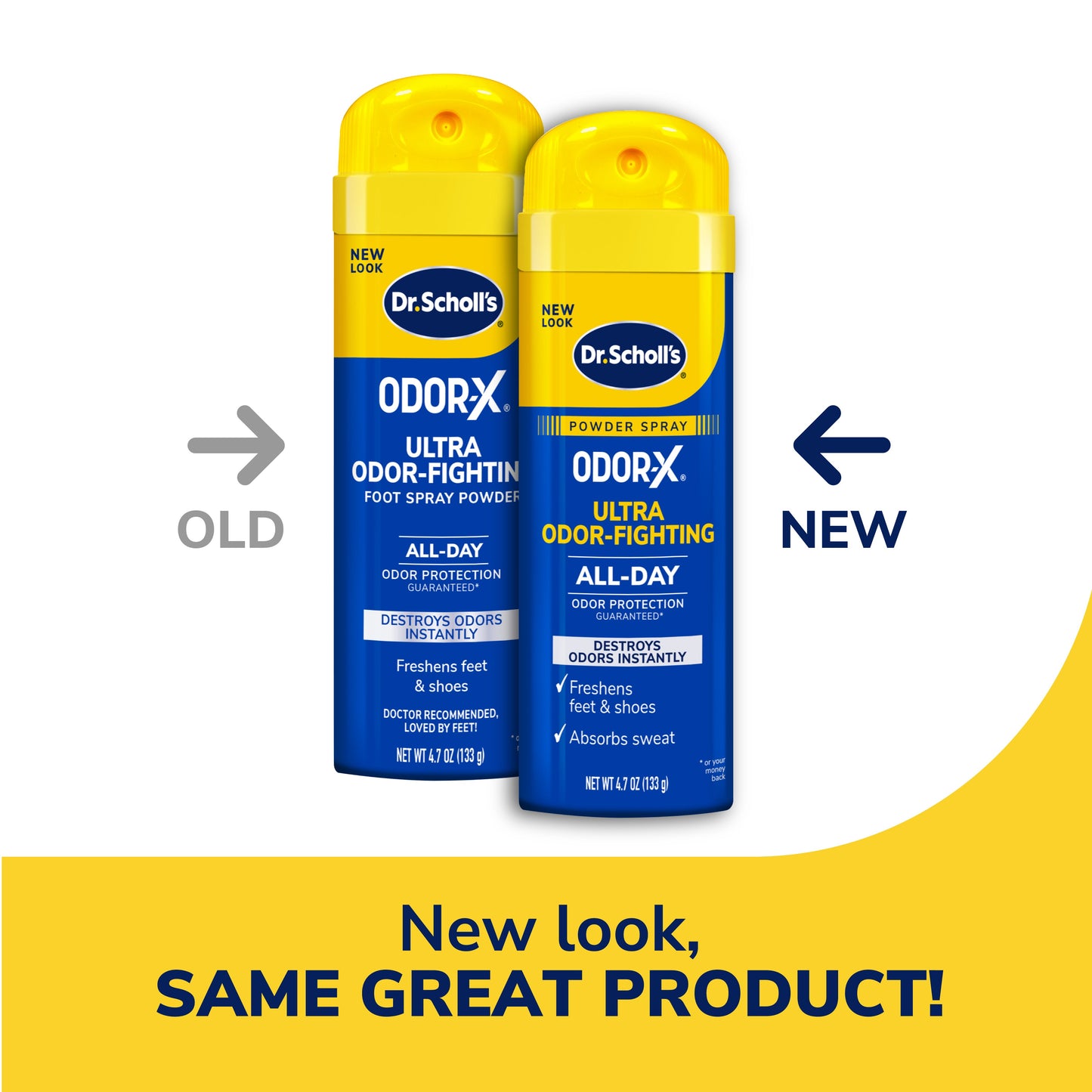 Dr. Scholl's Odor-X Ultra Odor-Fighting Powder Foot Spray