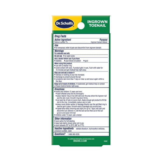 Dr. Scholl's Dr Scholls Ingrown Toenail Pain Reliever