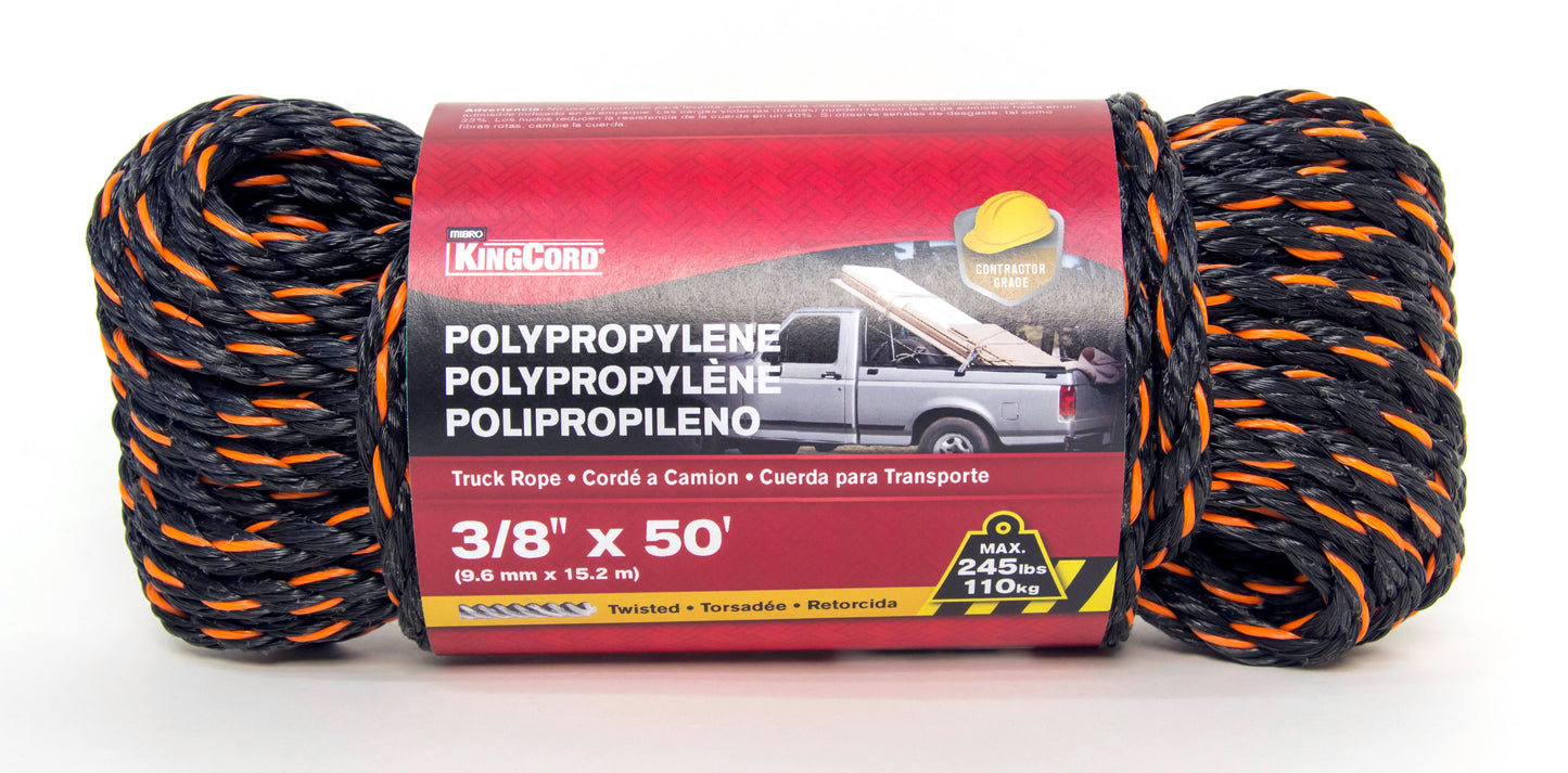 KINGCORD - MIBRO Twisted Polypropylene Truck Rope - Hanked