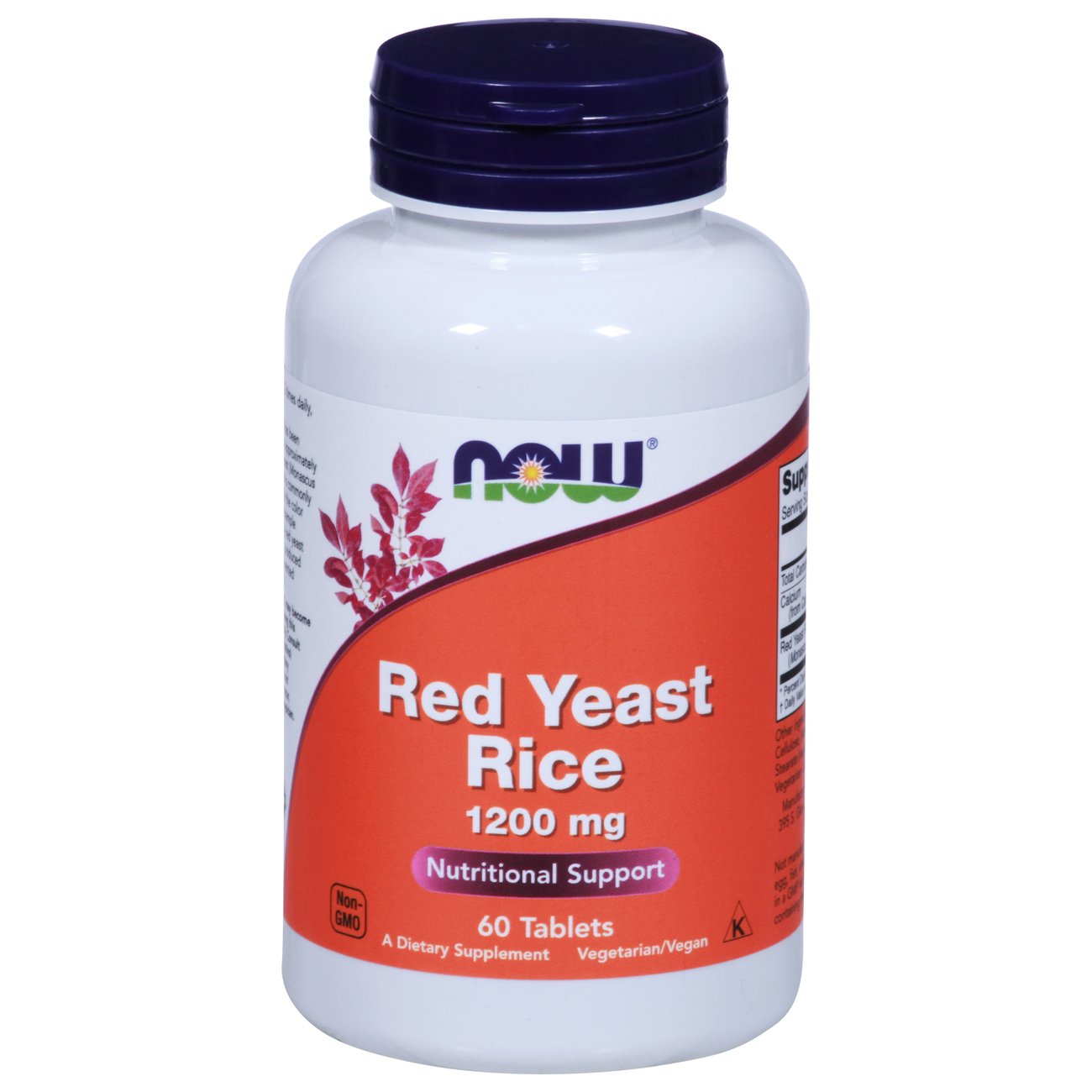 NOW Red Yeast Rice Tablets - 1200 mg