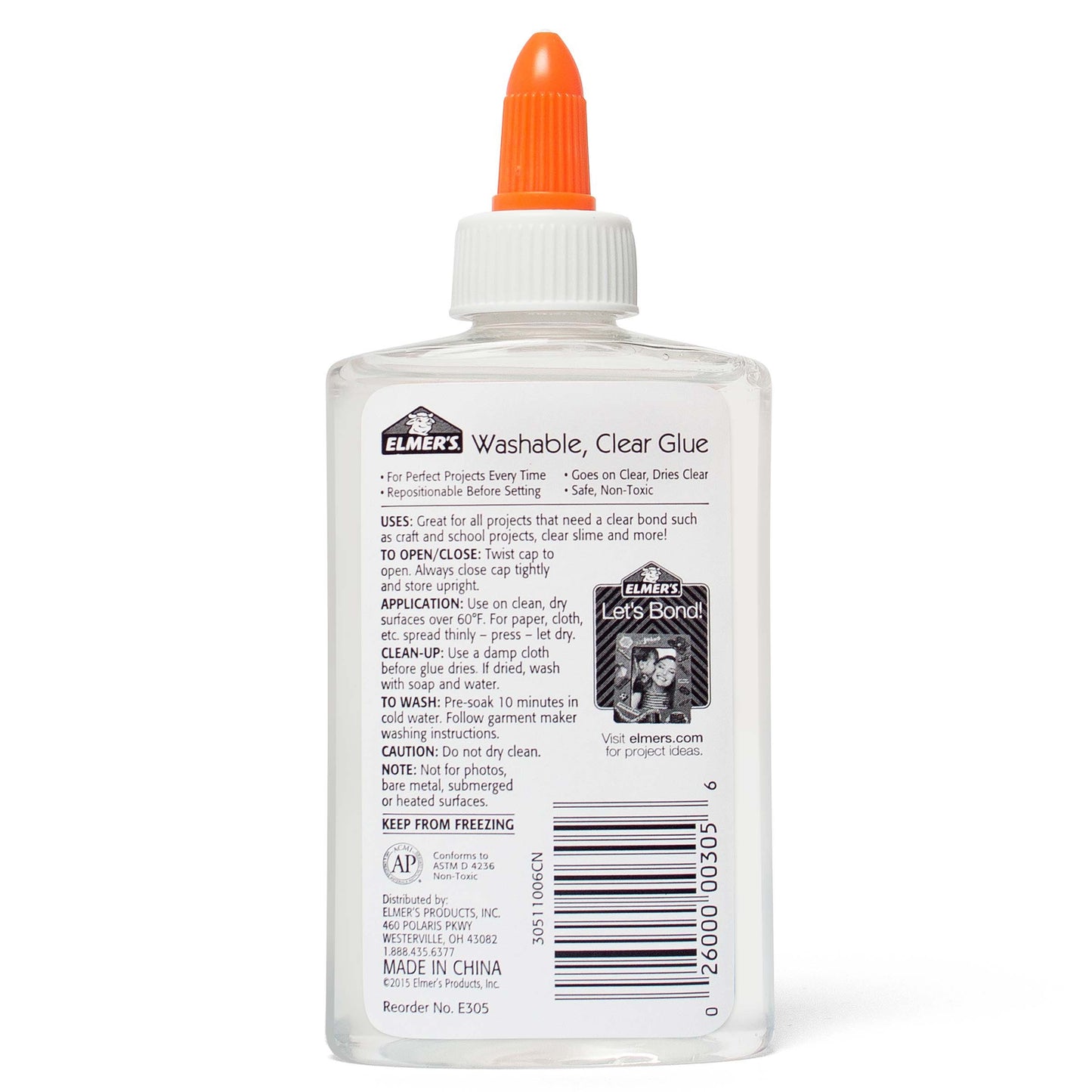 Elmer's Washable School Glue -Clear