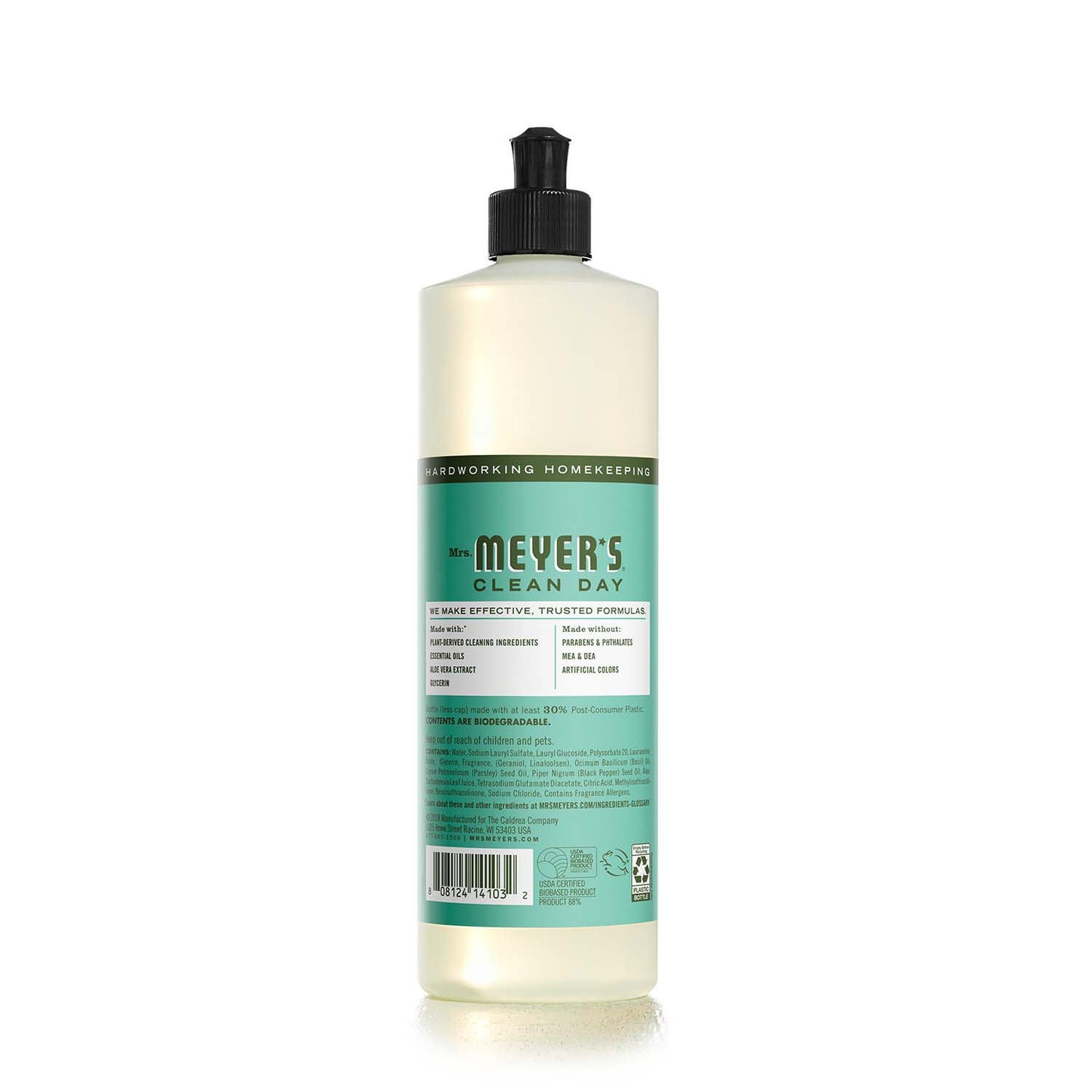 Mrs. Meyer's Clean Day Basil Scent Dish Soap