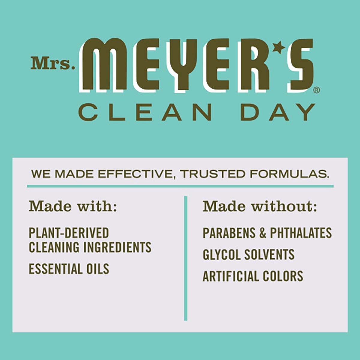 Mrs. Meyer's Clean Day Basil Scent Multi Surface Cleaner Spray