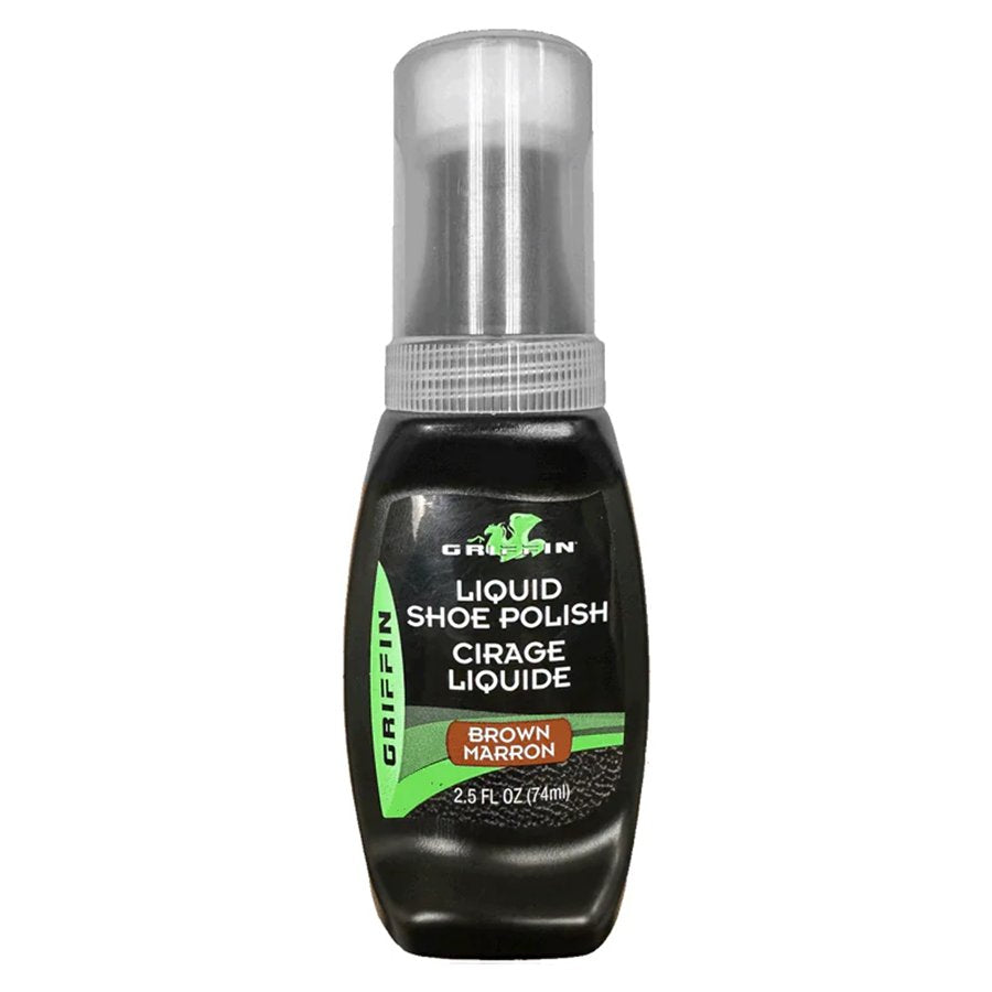 Griffin Liquid Shoe Polish - Brown