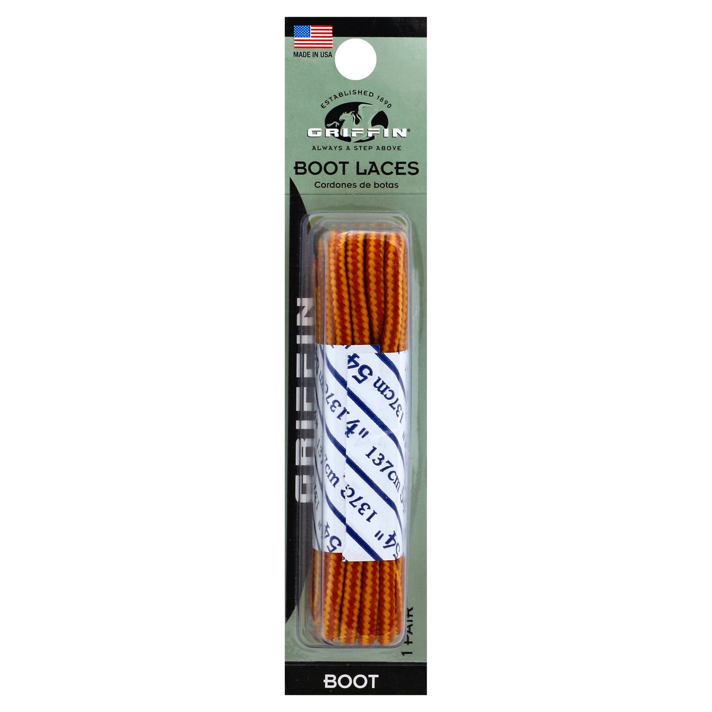 Griffin Tan Boot Laces