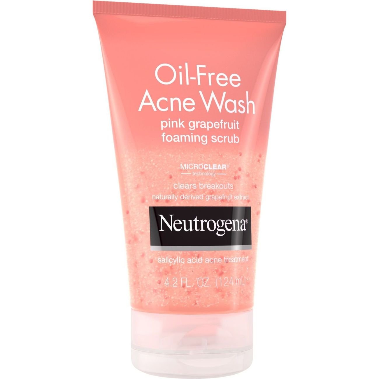 Neutrogena Oil-Free Acne Wash Pink Grapefruit Face Foaming Scrub