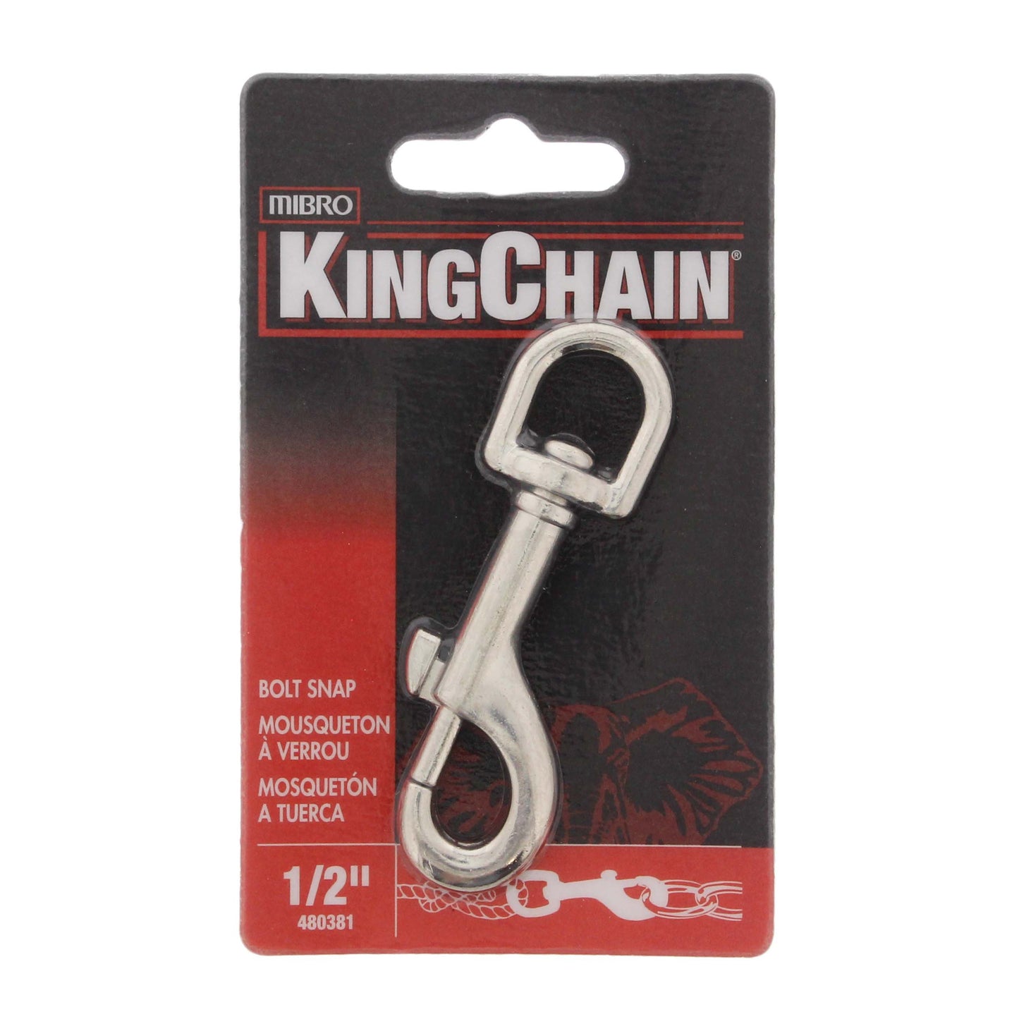 King Chain Swivel Bolt Snap