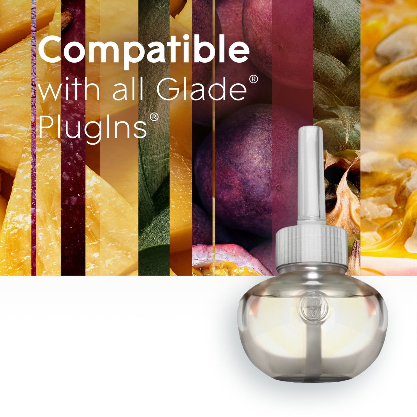 Glade PlugIns Scented Oil Air Freshener Refills - Hawaiian Breeze & Vanilla Passion Fruit