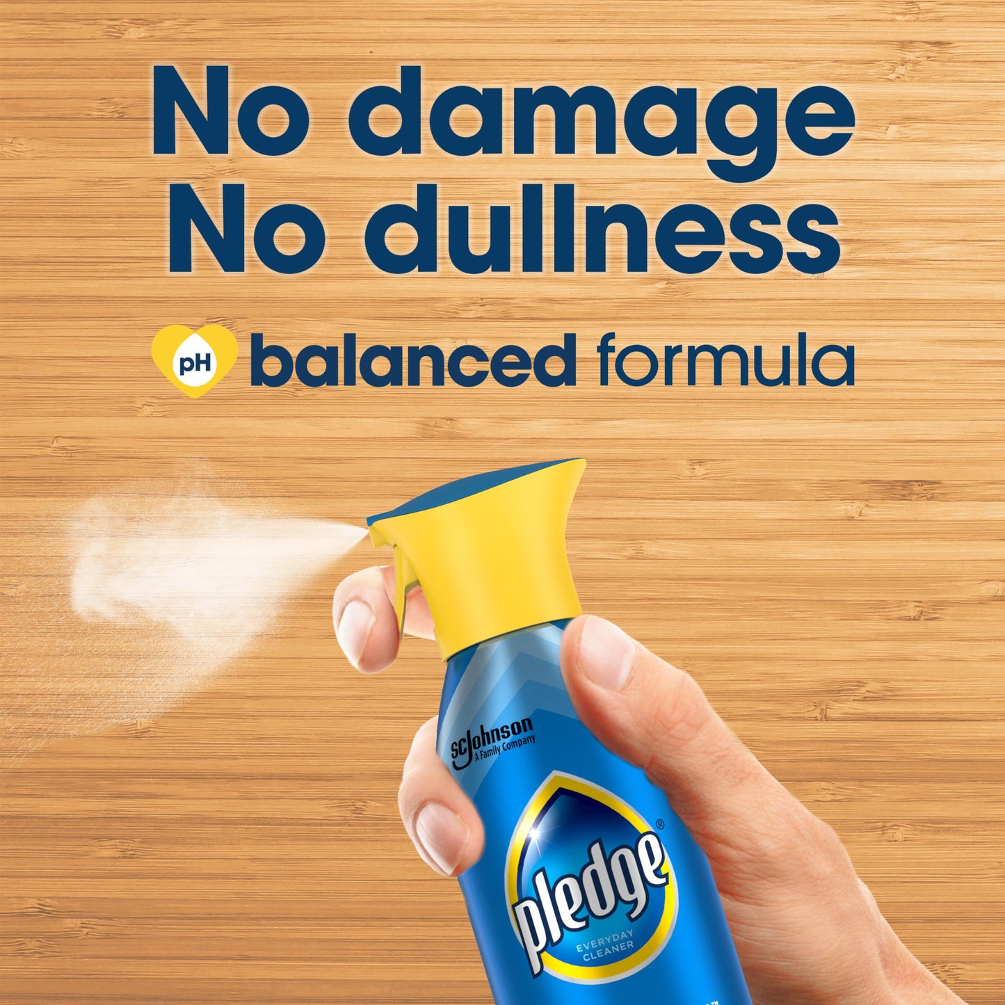 Pledge Pledge pH-Balanced Multisurface Cleaner & Dusting Spray, Lavender Scent, 9.7oz
