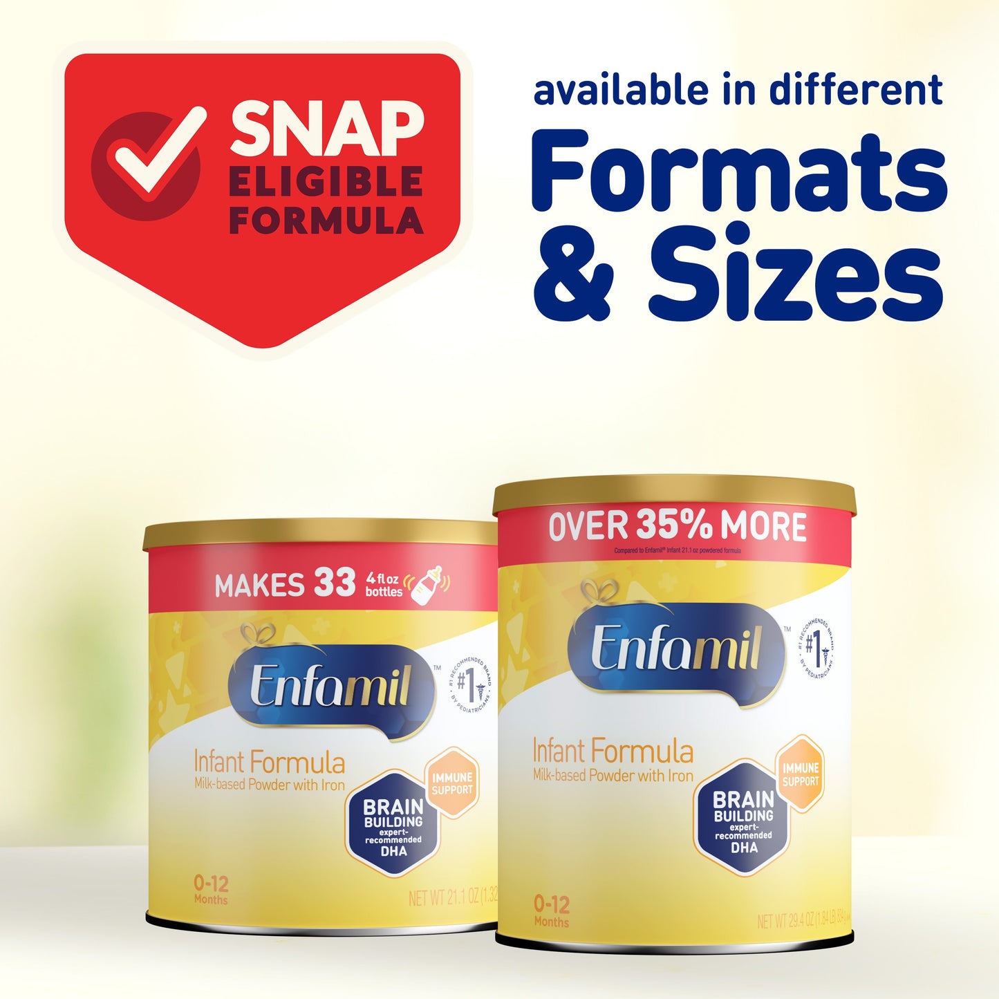 Enfamil Milk-Based Powder Infant Formula with Iron