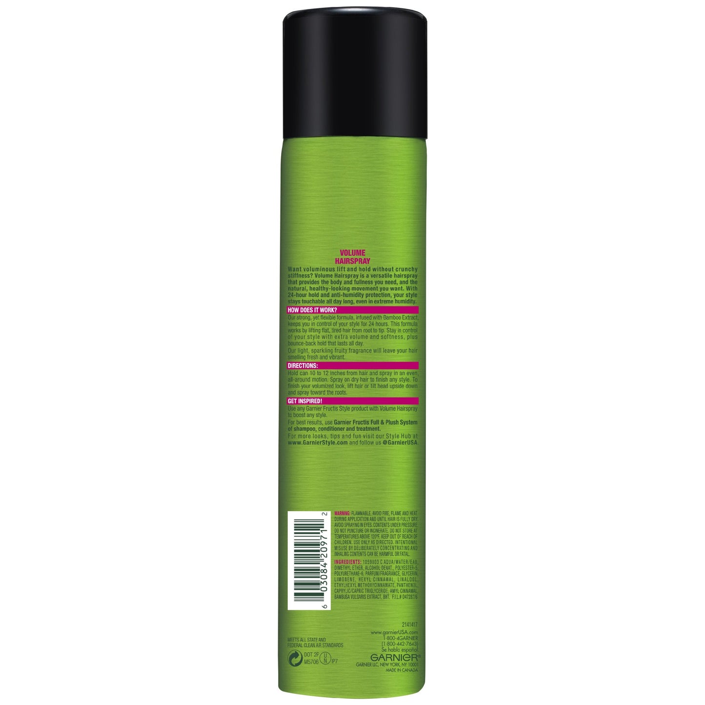Garnier Fructis Style Volume Hair Spray