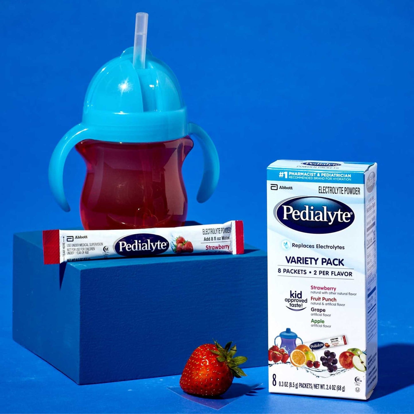 Pedialyte Electrolyte Powder Packets - Variety Pack