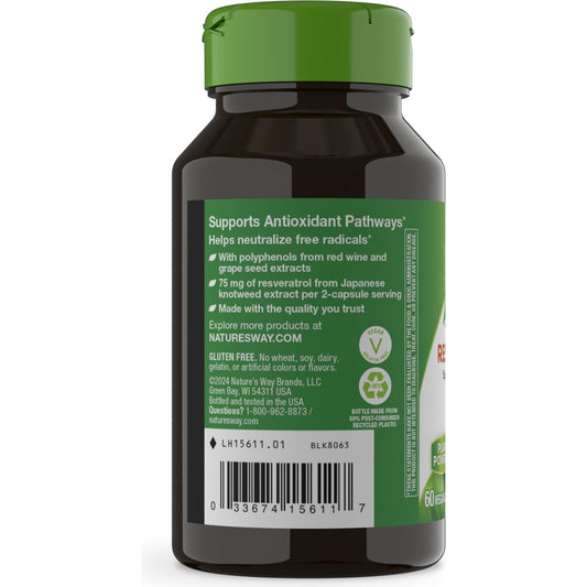 Nature's Way Resveratrol Capsules