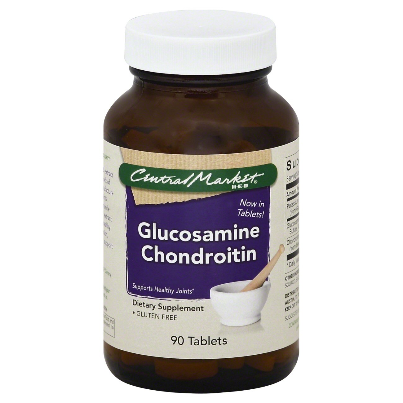 Central Market Glucosamine Chondroitin Tablets