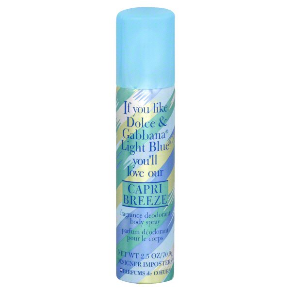 Designer Imposters Capri Breeze Deodorant Body Spray