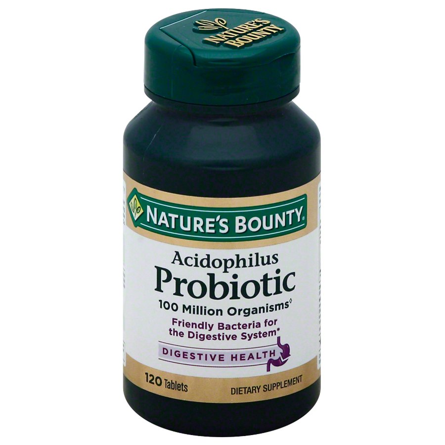 Nature's Bounty Acidophilus Probiotic Tablets