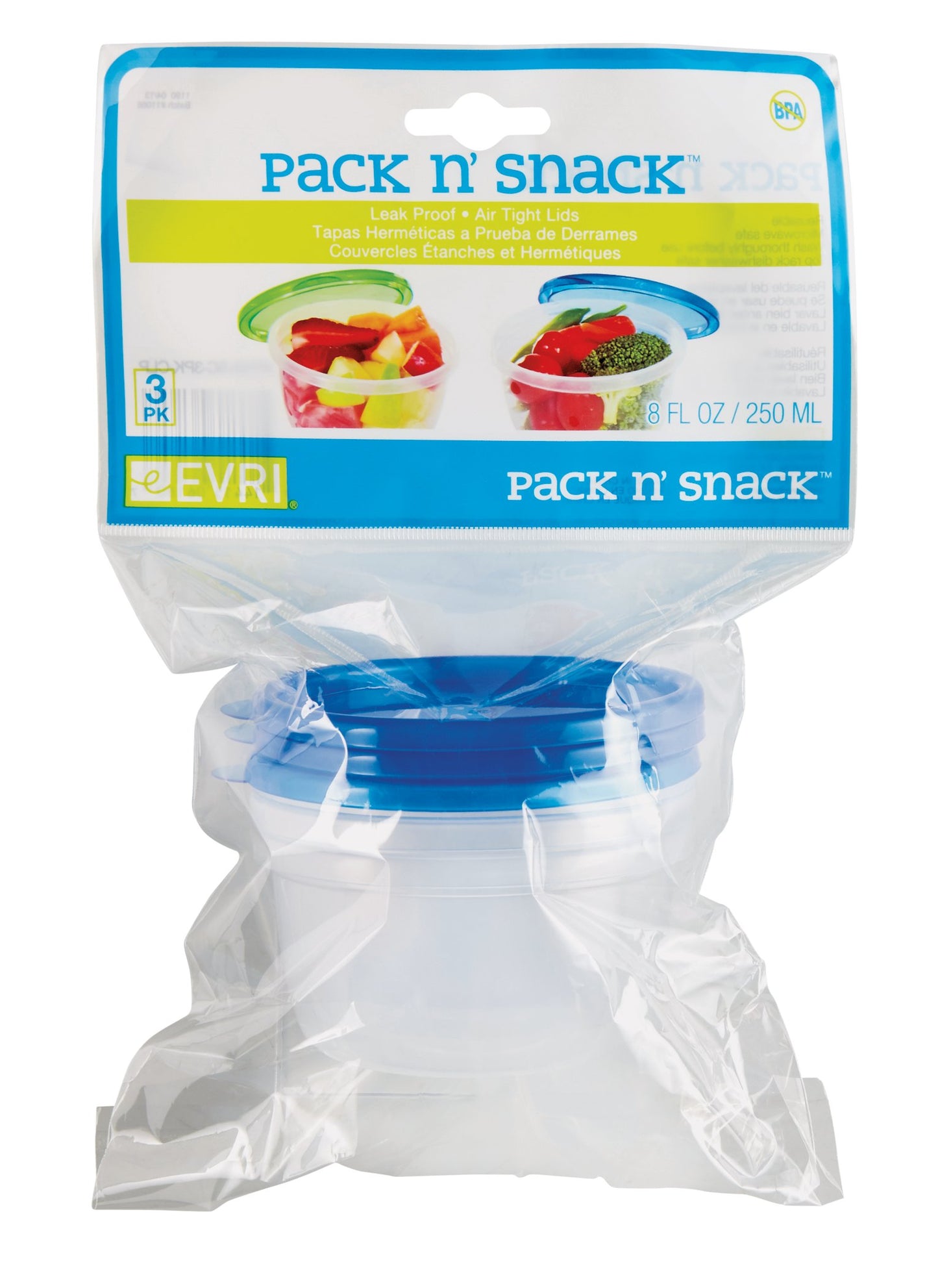 Evriholder Pack n' Snack 8oz Containers