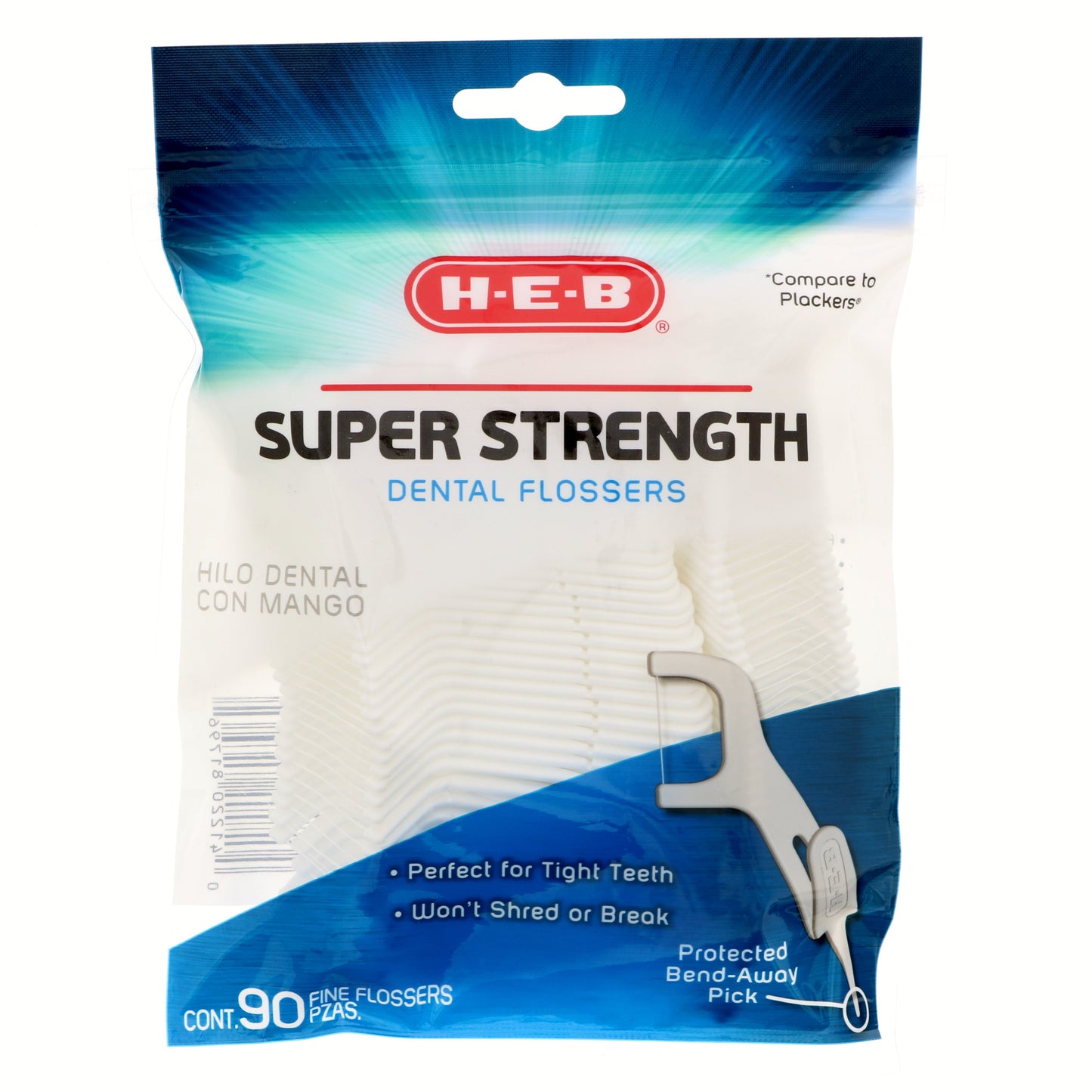 H-E-B Super Strength Dental Flossers & Pick