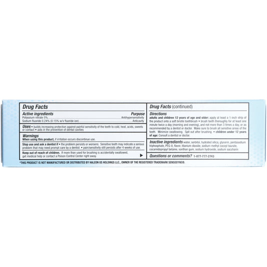 H-E-B Sensitive Extra White Toothpaste - Fresh Mint