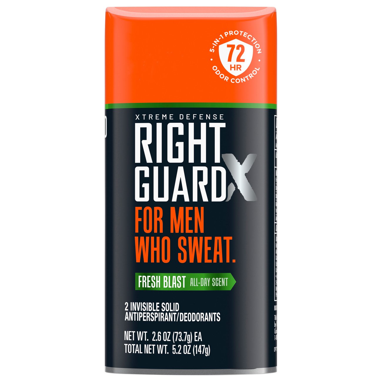 Right Guard Xtreme Defense Antiperspirant Deodorant Stick - Fresh Blast, 2 pk