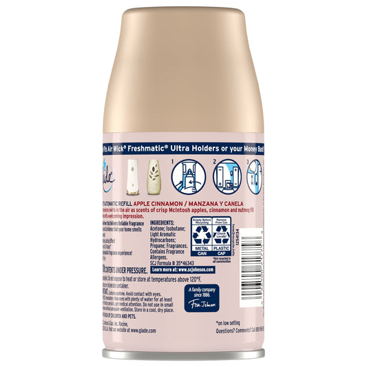 Glade Automatic Spray Refill Air Freshener - Apple Cinnamon