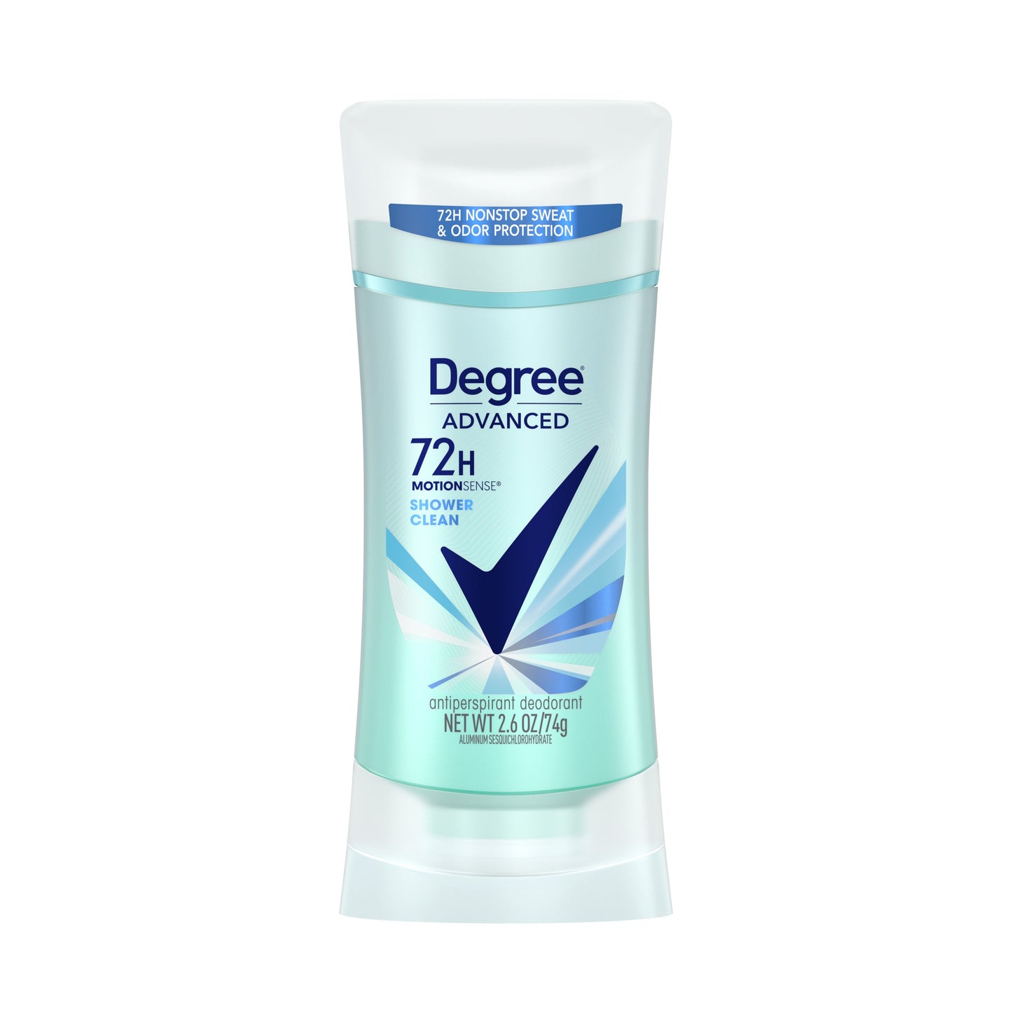 Degree 72 Hr Advanced Antiperspirant Deodorant - Shower Clean