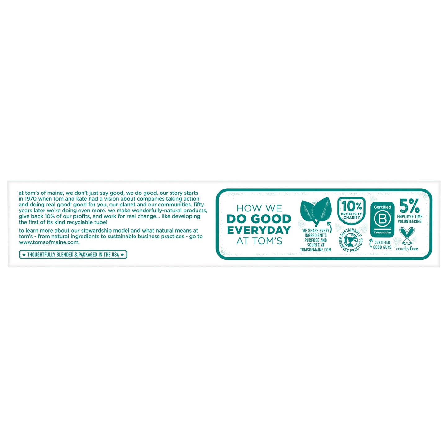 Tom's of Maine Fluoride-Free Antiplaque & Whitening Toothpaste - Peppermint