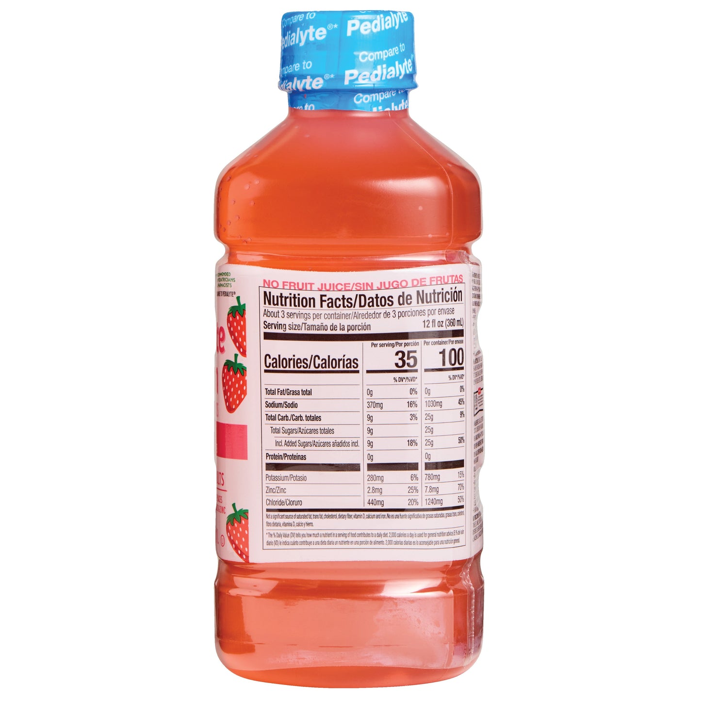 H-E-B Electrolyte Solution - Strawberry