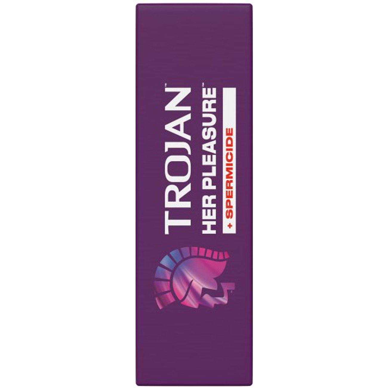 Trojan Her Pleasure Sensations Spermicidal Lubricated Latex Condoms
