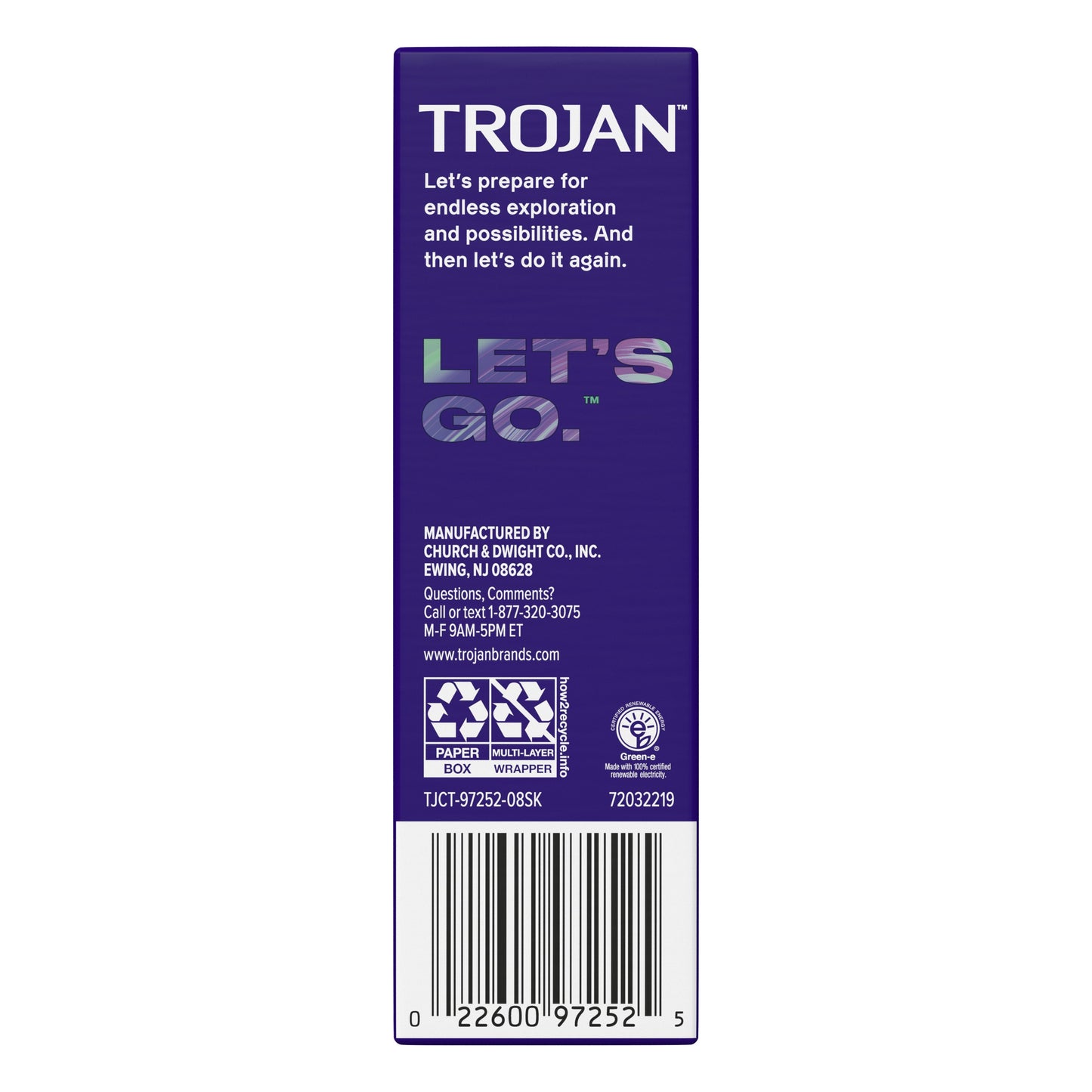 Trojan Extended Pleasure Climax Control Lubricated Condoms