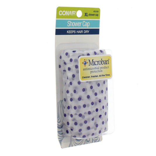 Conair Extra-Large Shower Cap, Assorted Colors