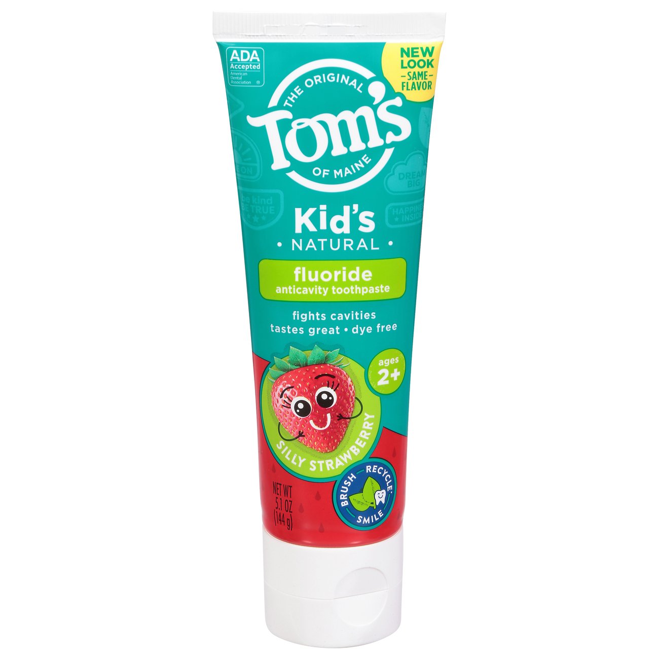Tom's of Maine Children's Fluoride Toothpaste - Strawberry