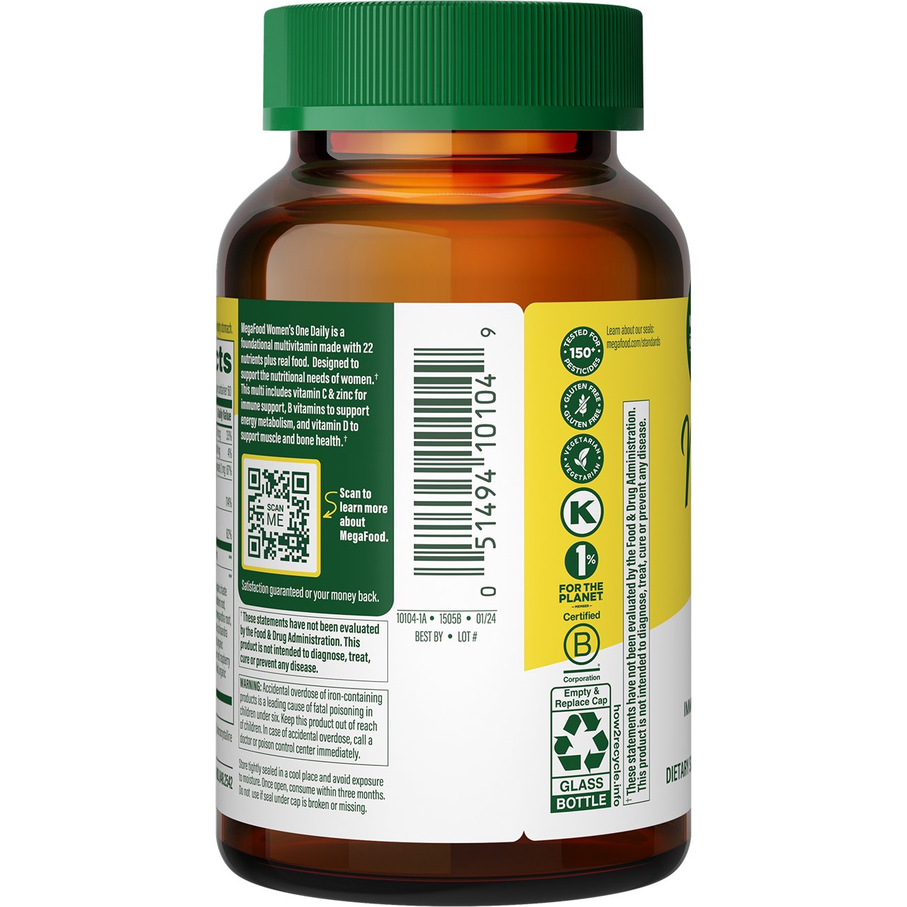 MegaFood Women's One Daily Tablets
