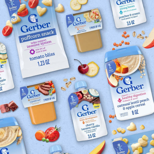 Gerber Mealtime for Baby Powerblend 2nd Foods - Chicken Noodle