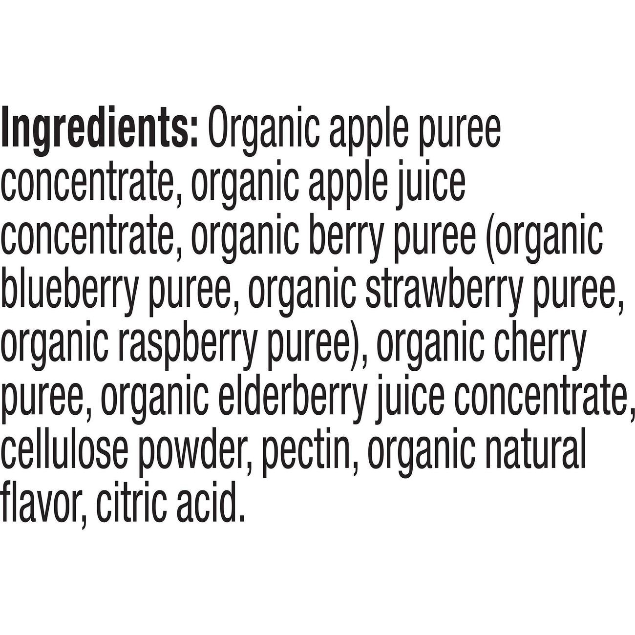 Plum Organics Teensy Soft Fruit Snacks - Berry
