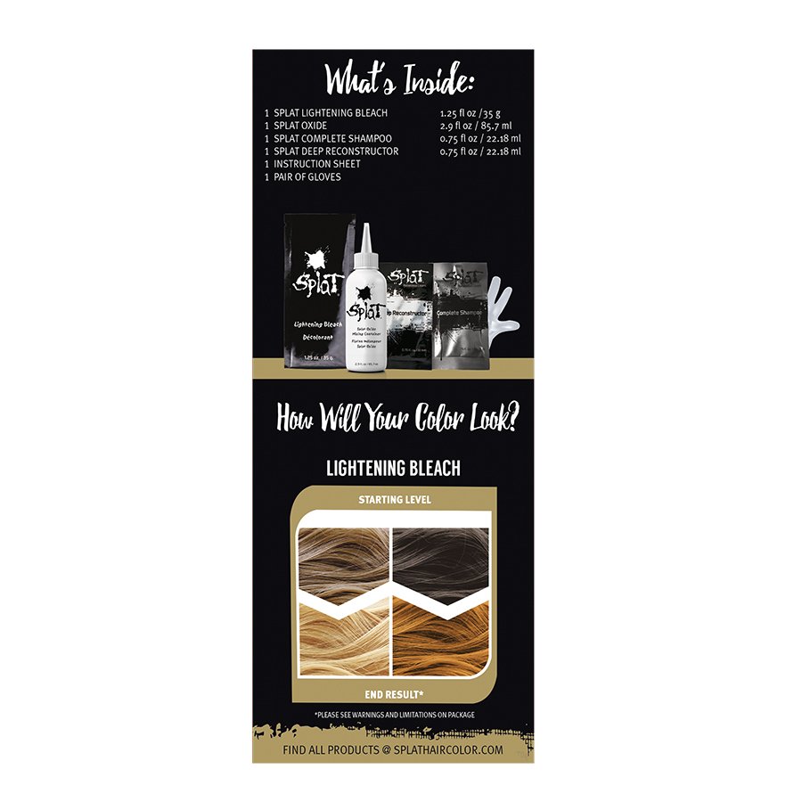 Splat Rebellious Colors Lightening Bleach Kit