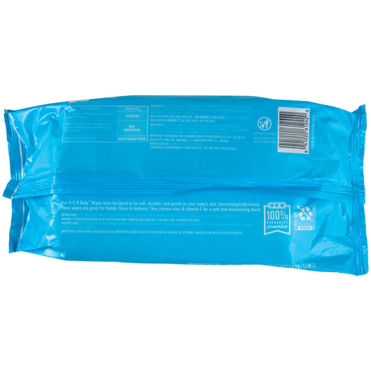 H-E-B Baby Wipes - Fragrance Free