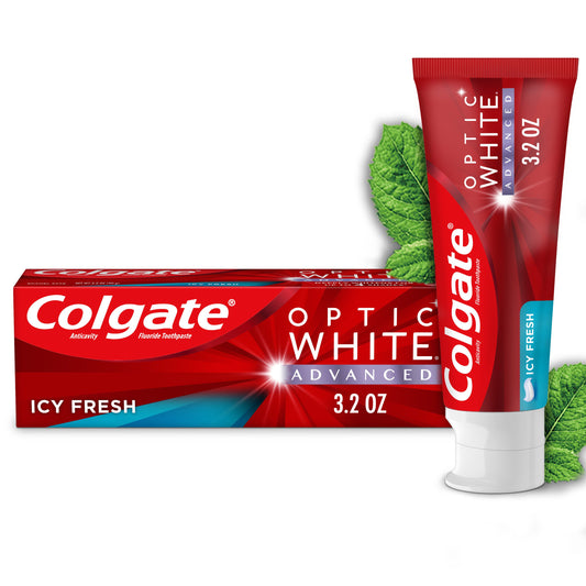 Colgate Optic White Advanced Anticavity Toothpaste - Icy Fresh